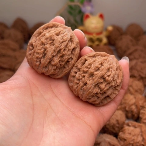 吊坠文玩核桃虎头38全品