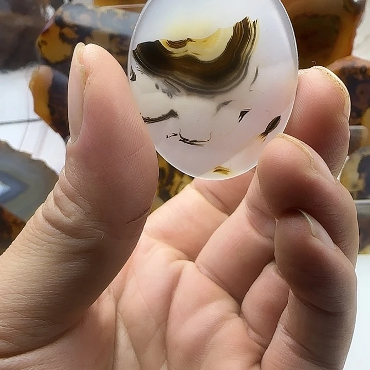 玛瑙/玉髓未镶嵌颈饰