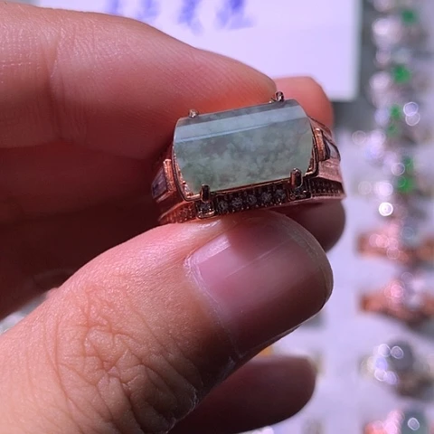 未镶嵌戒指翡翠缅甸翡翠