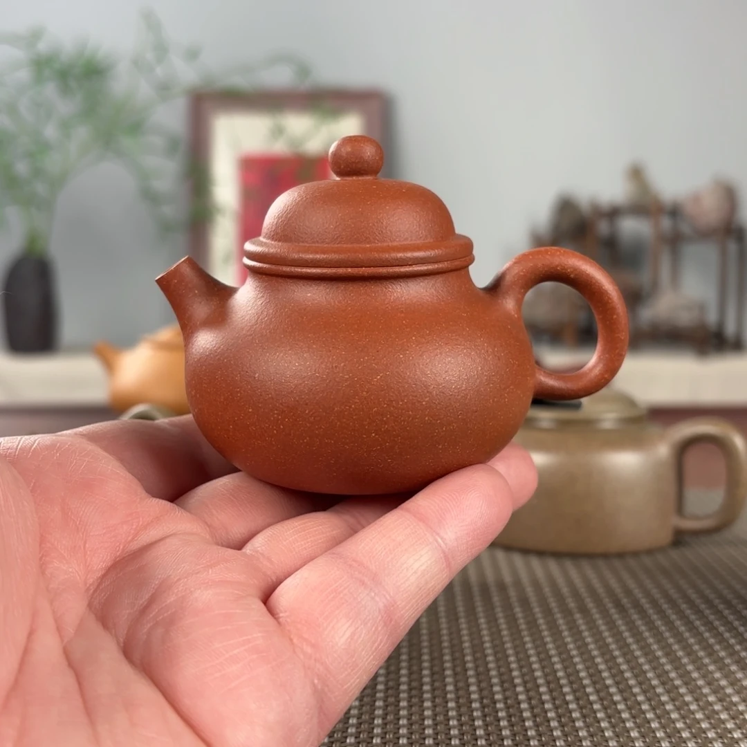 紫砂茶壶黄龙山原矿紫砂壶120