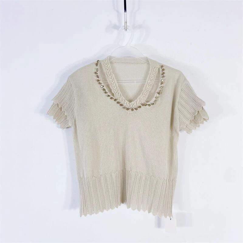 【77衣橱】KD2757精品女装针织上衣【红人上新】
