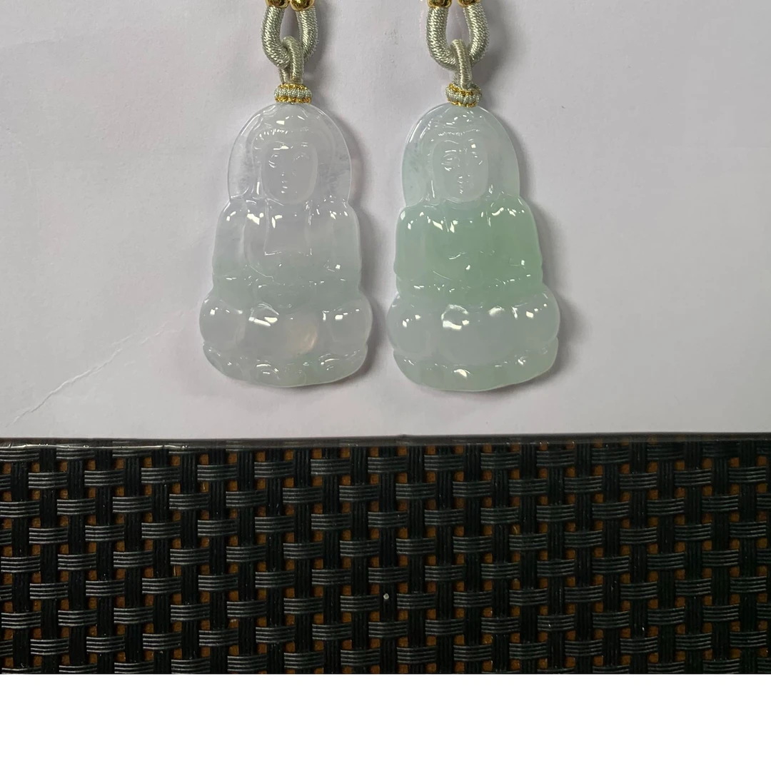 翡翠A货观音多样性发货，发一件671