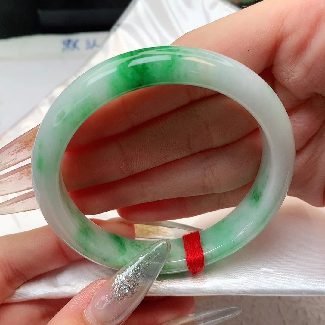 未镶嵌手镯翡翠正圈58