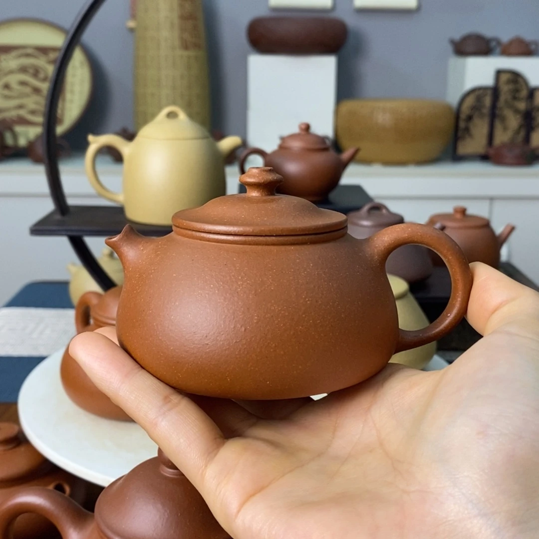 紫砂茶壶喝**叶宜兴紫砂艺术