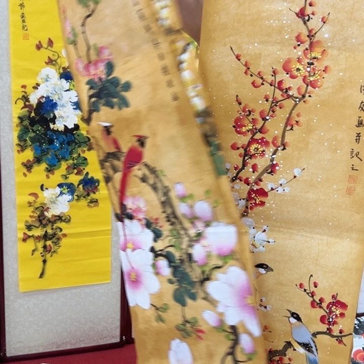 竖款早上好主播和你们说画