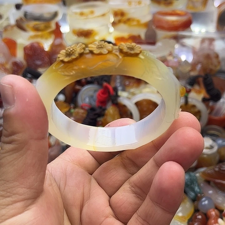 玛瑙/玉髓未镶嵌手镯