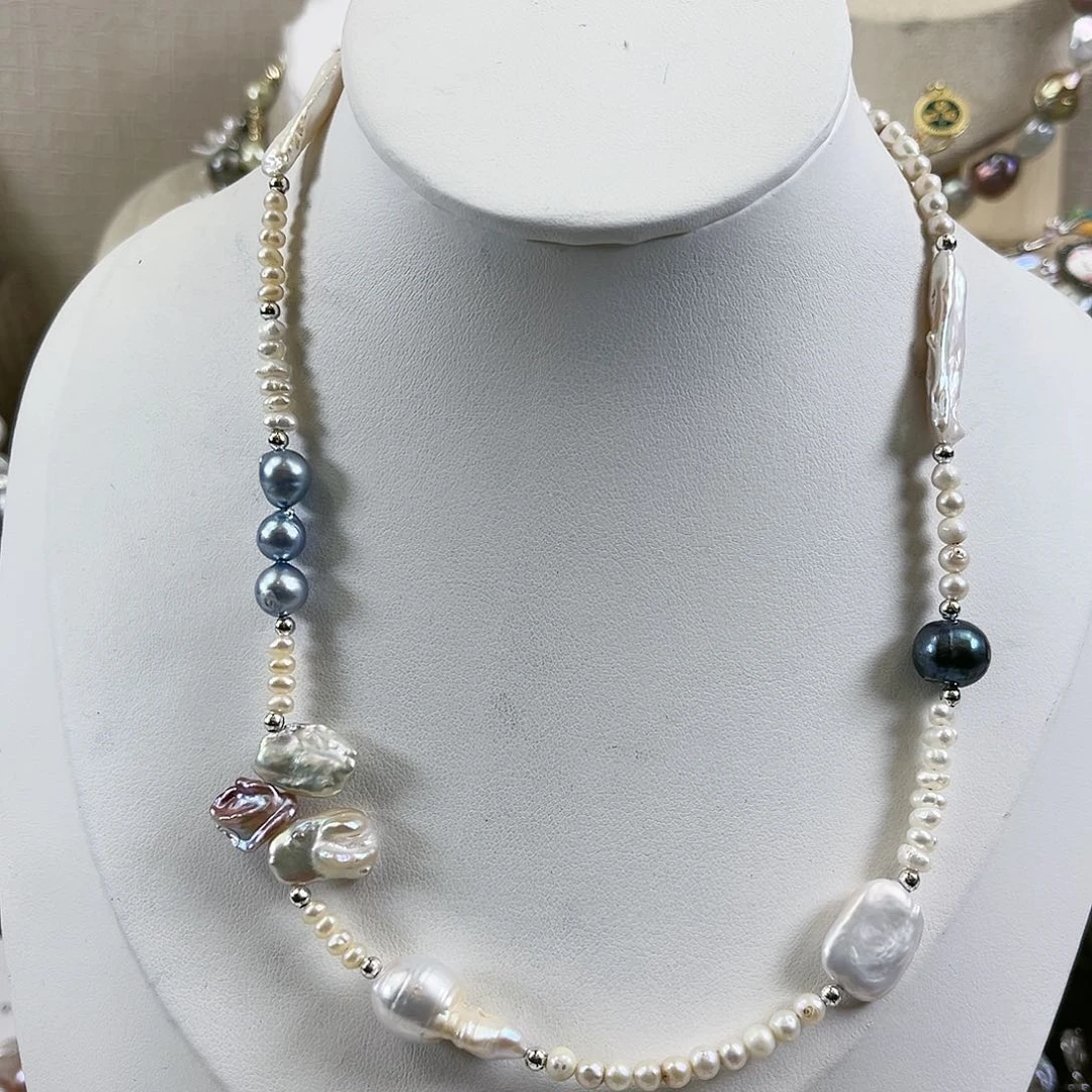 淡水珍珠项链未镶嵌【纯恬】