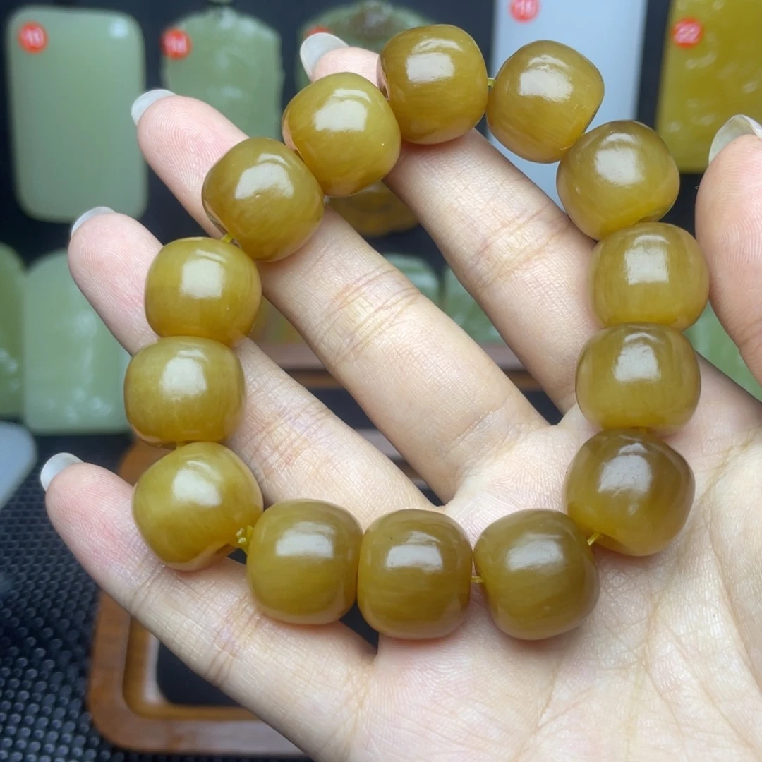 昆仑山料手串卡16