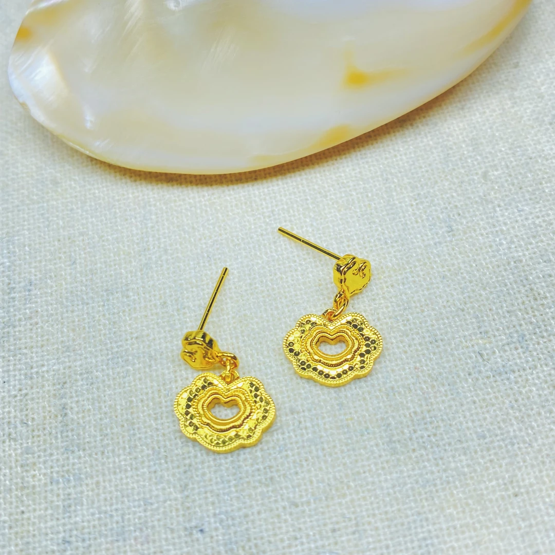 爆款K0711如意耳钉多样性发货47394