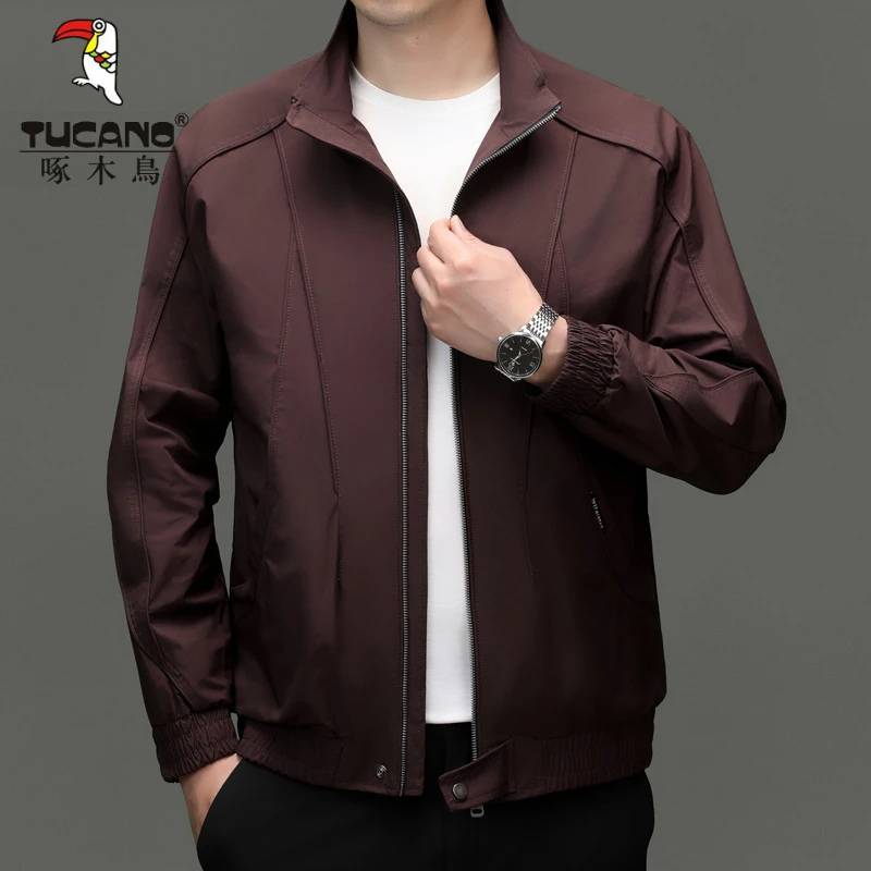 TUCANO/啄木鳥春秋夹克夹克衫简约休闲男外套韩版休闲百搭修身