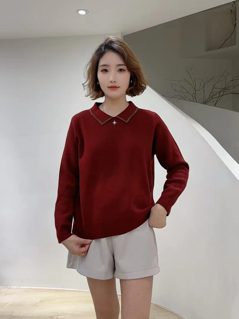 16 百搭显瘦针织打底上衣