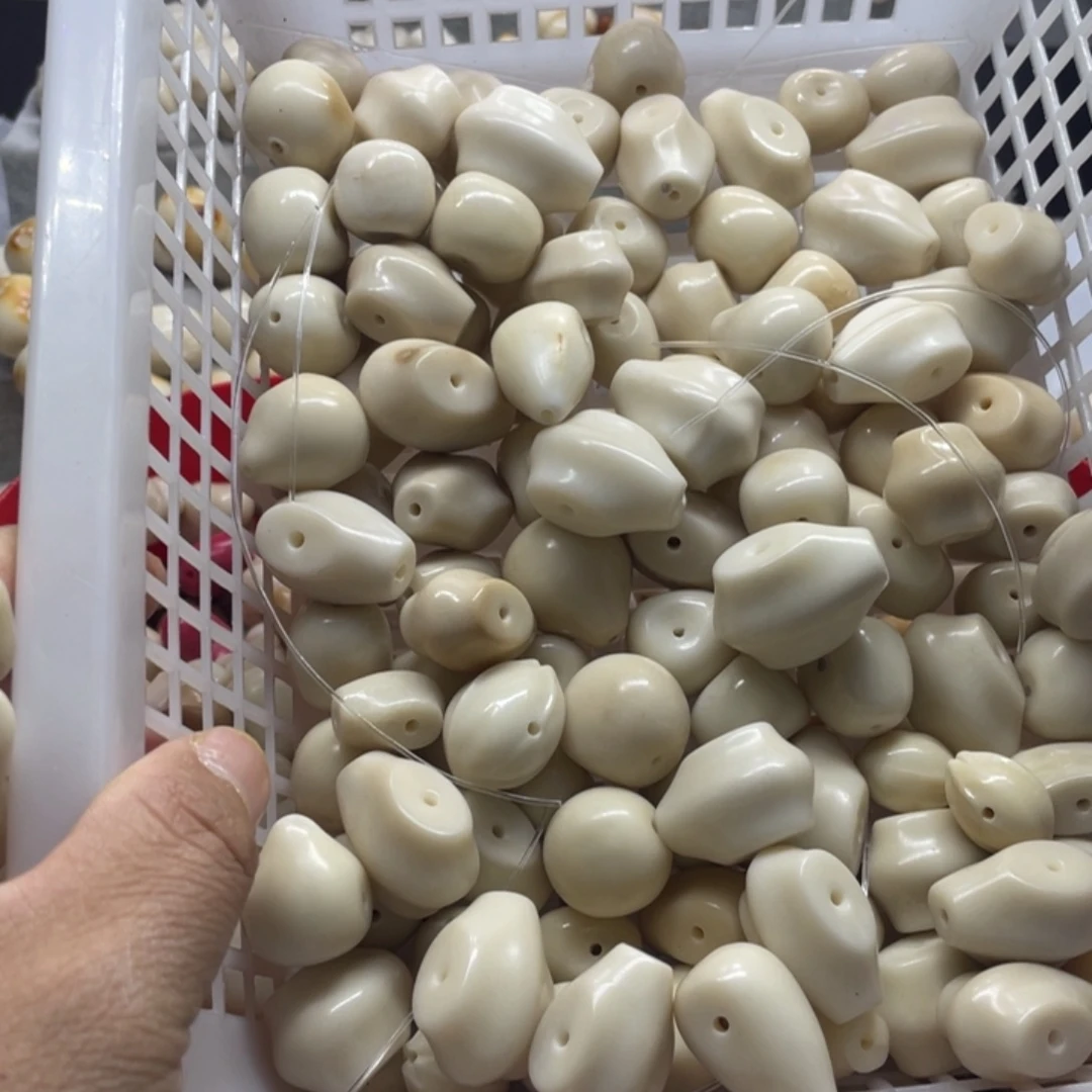 吊坠菩提根/象牙果微瑕象牙果三通十颗