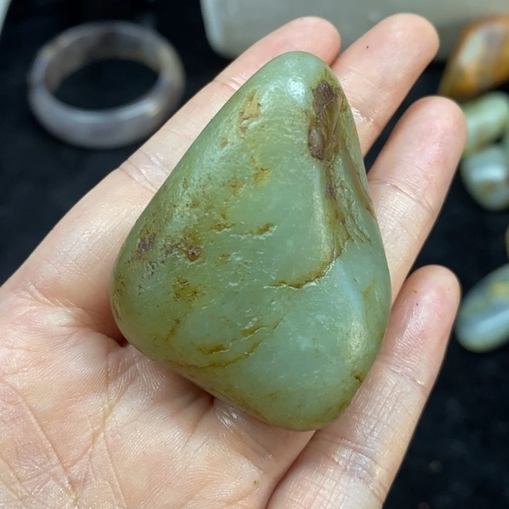 未镶嵌和田玉（糖玉）挂件