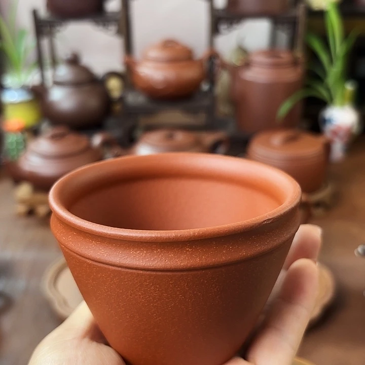 茶杯紫砂降坡 150cc