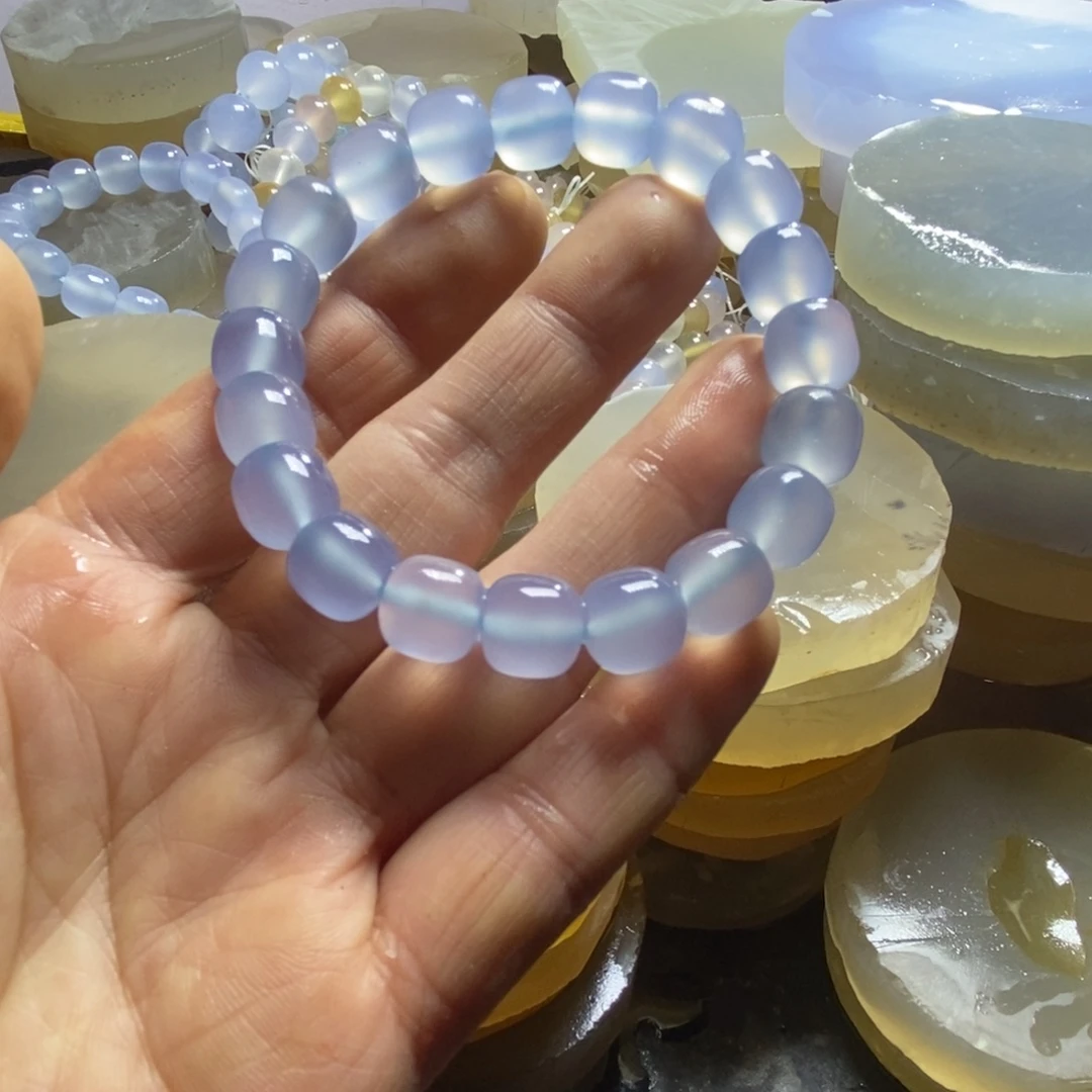 玛瑙/玉髓未镶嵌手链