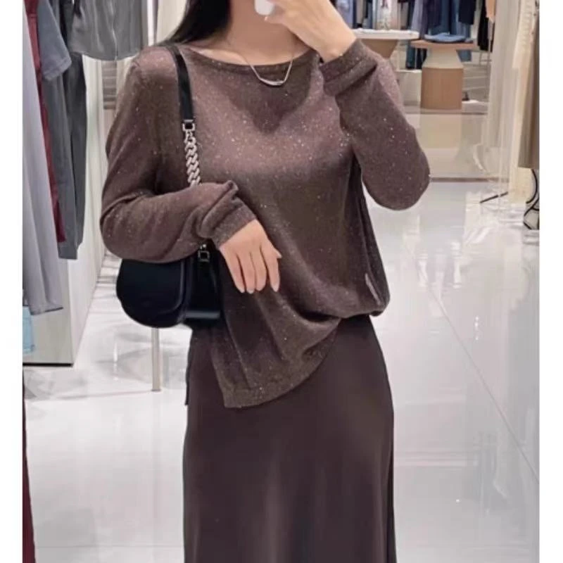 【上衣】秋季高档新款上衣设计感时装女装服装4881[XSLF]