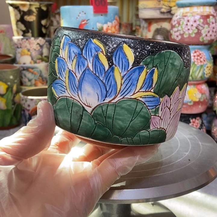 景德镇艺术手绘作品