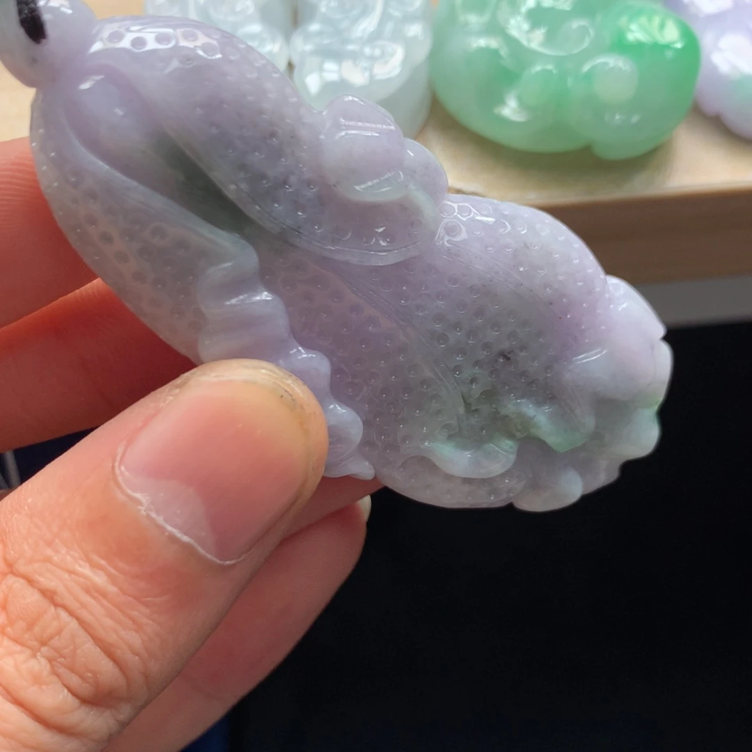 颈饰未镶嵌翡翠吊坠