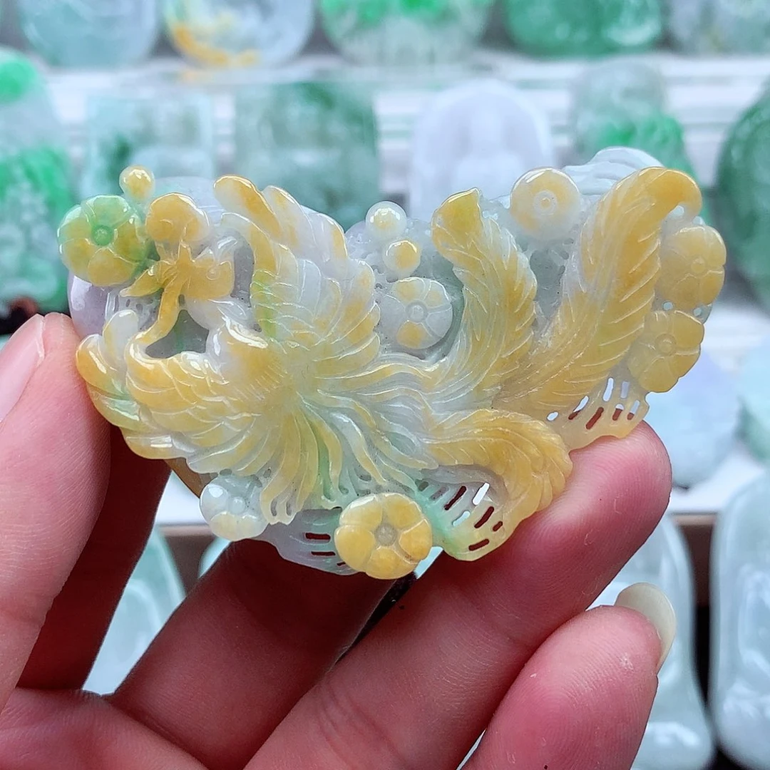 颈饰未镶嵌翡翠翡翠吊坠