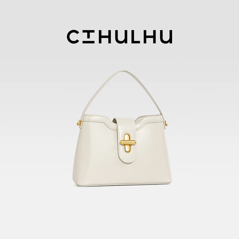 CTHULHU【慕斯锁扣包】CT505B266韩国小众品牌百搭包包LL