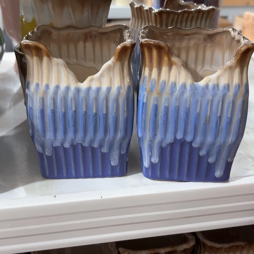 陶瓷陶瓷花盆，多肉花盆