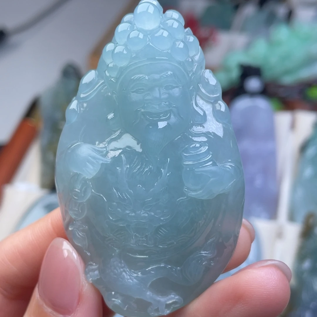 翡翠未镶嵌颈饰天然翡翠