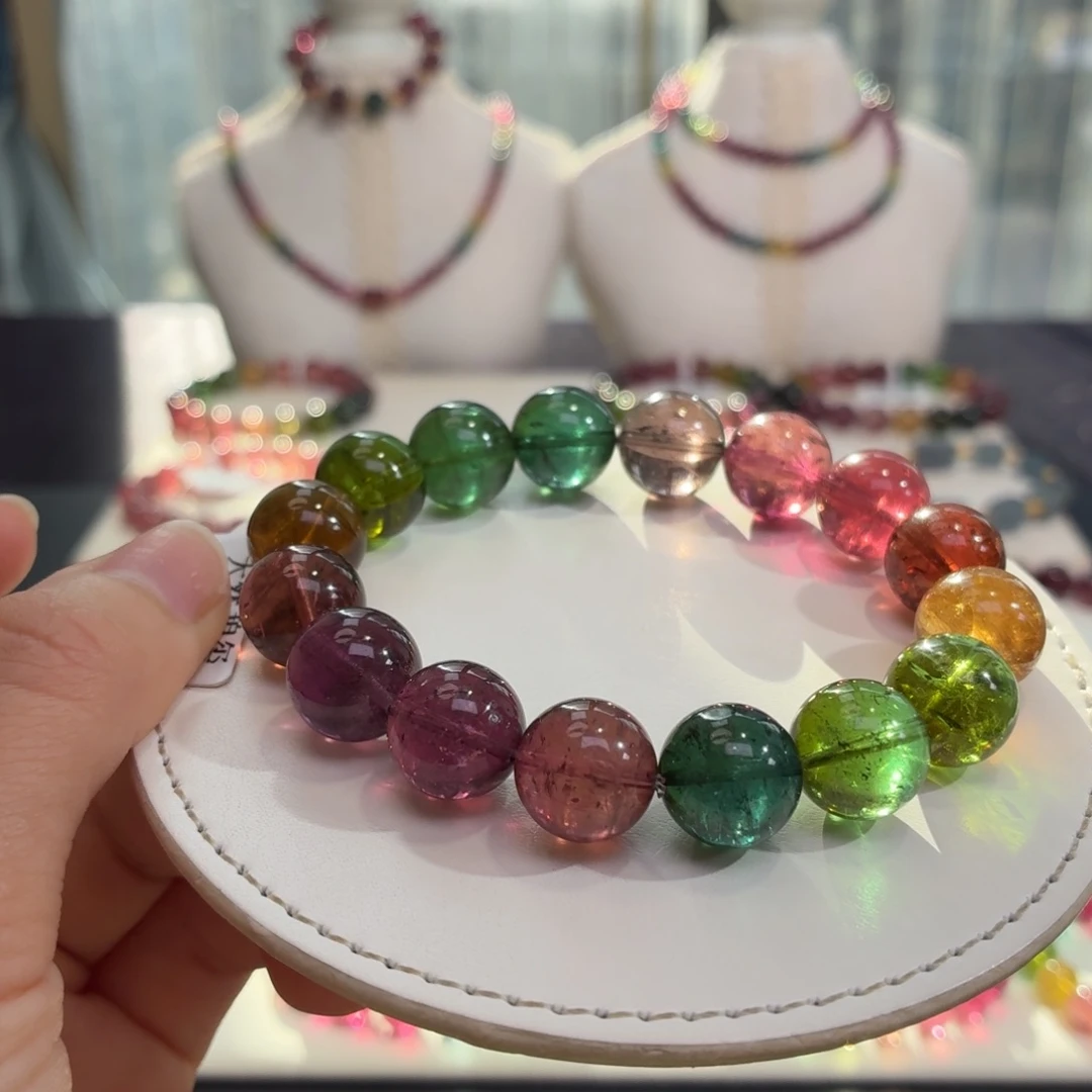 未镶嵌手链碧玺天然碧玺