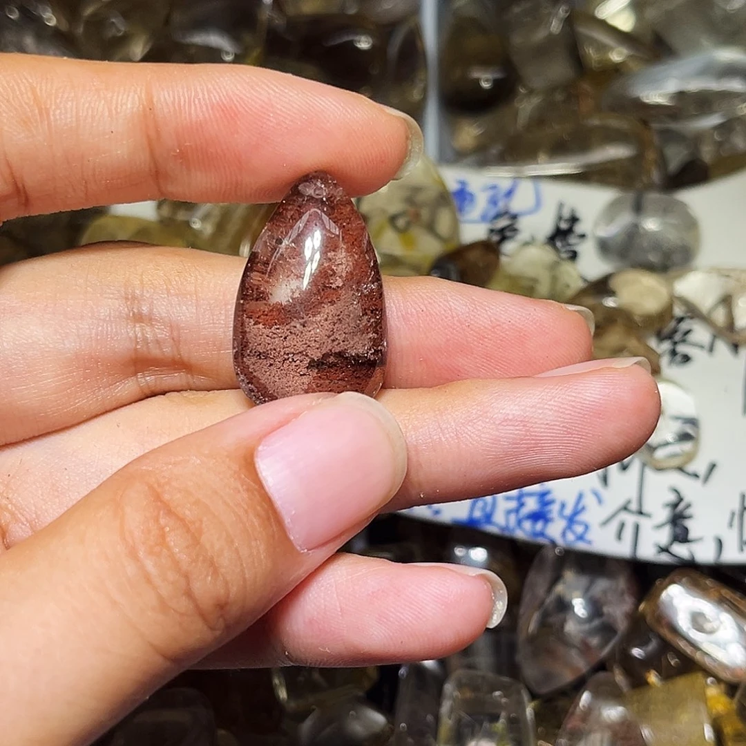 披***有烟晶戒指银S925镶嵌