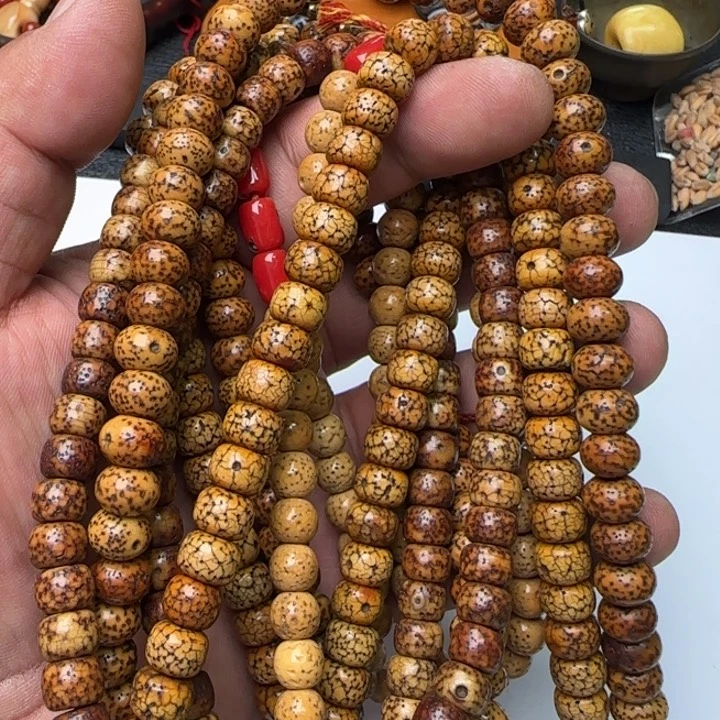桑杰出品小元素配饰星月菩提念珠