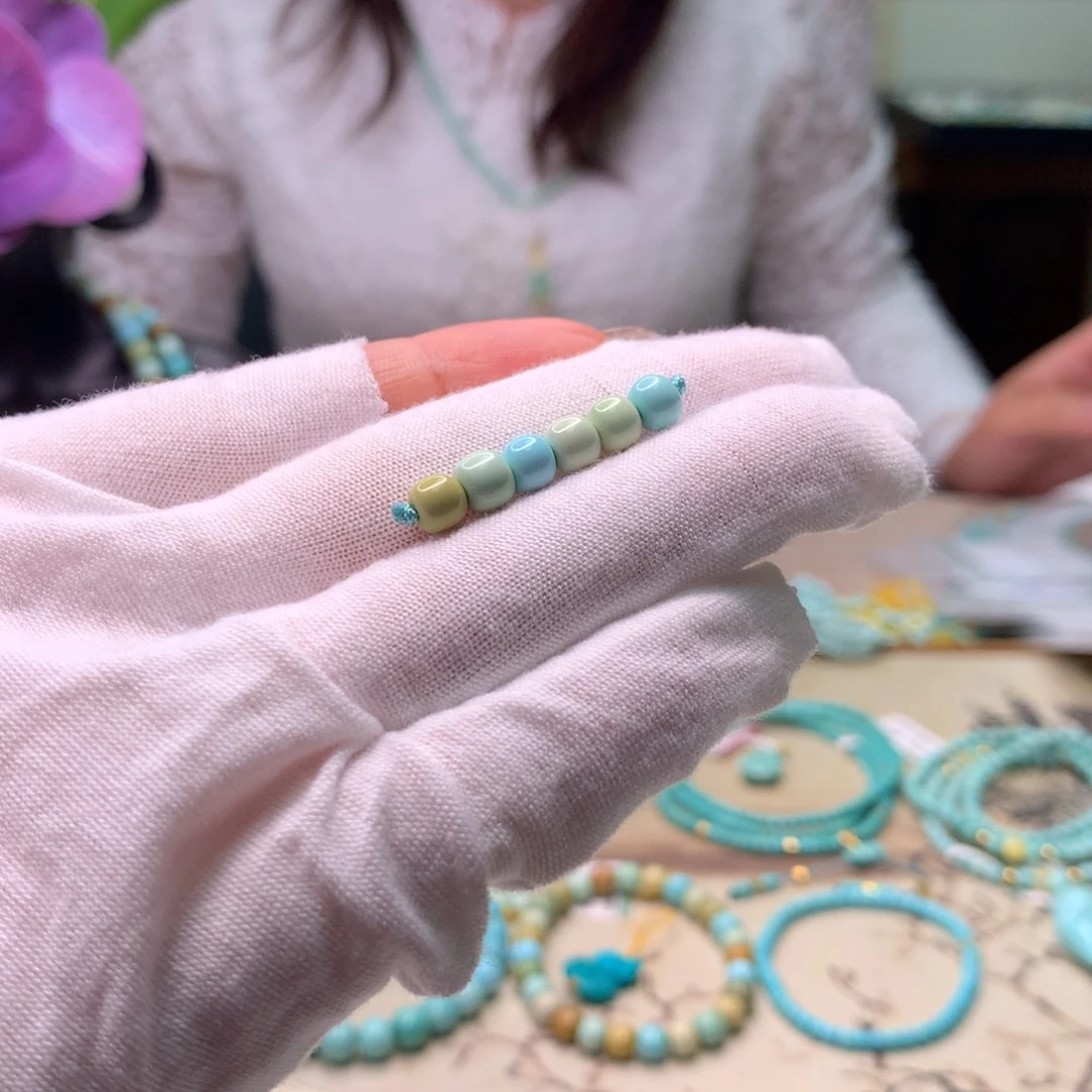 绿松石未镶嵌配饰