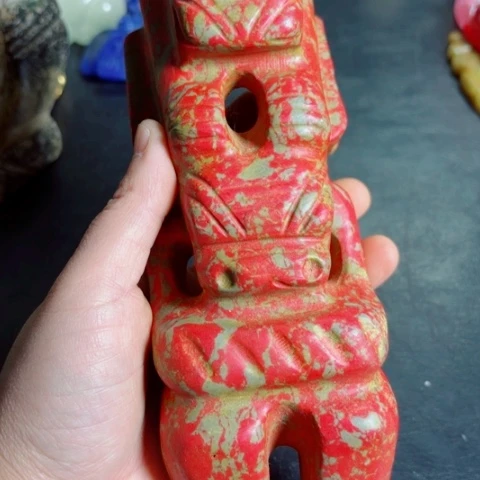 紫金钵盂菩提把件