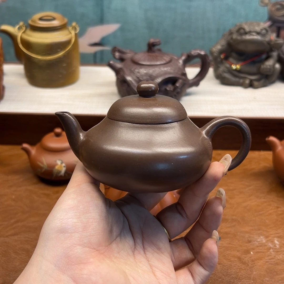紫砂雕宠小器孤品