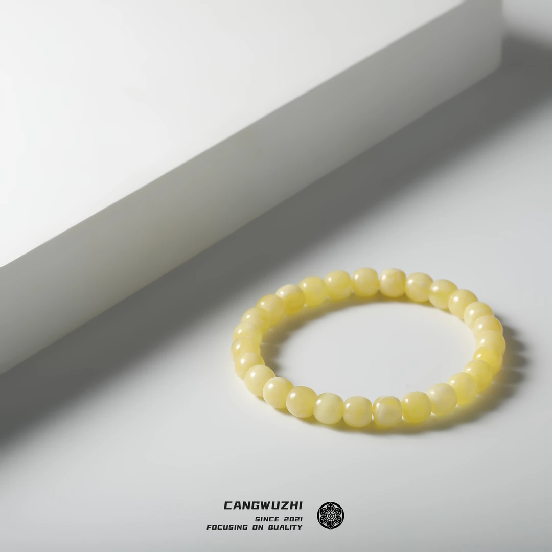 【藏物志】幽欢蜜蜡 无标-基础款7.5*7