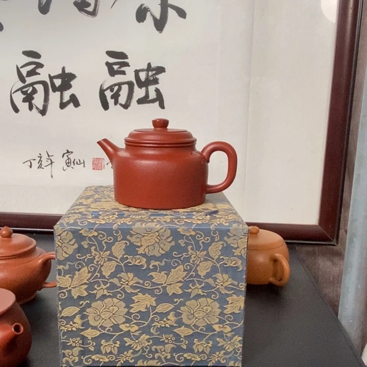 茶壶朱泥原矿朱泥剑流得中200cc