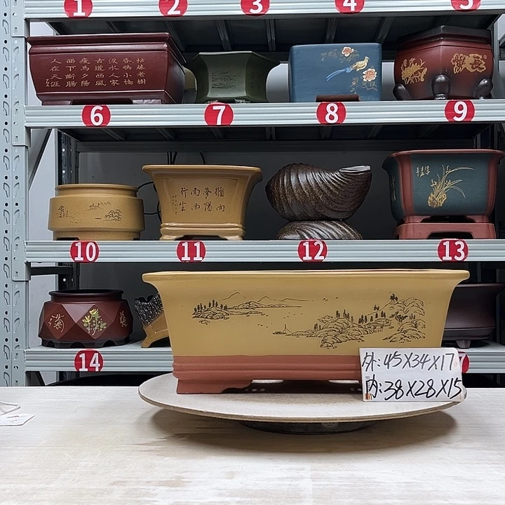 紫砂花盆紫砂花盆