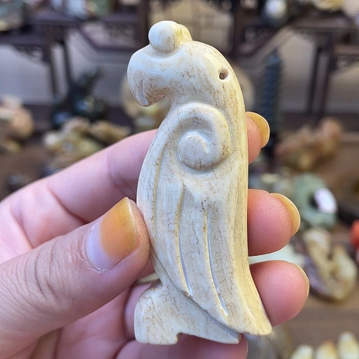 和田玉（糖玉）未镶嵌挂件