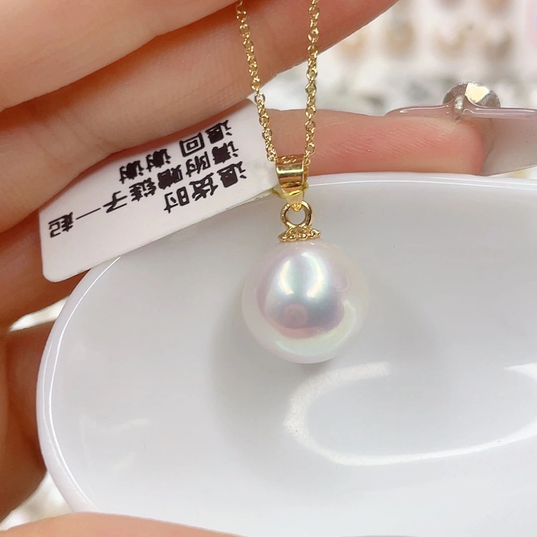 淡水珍珠合金吊坠(赠链)