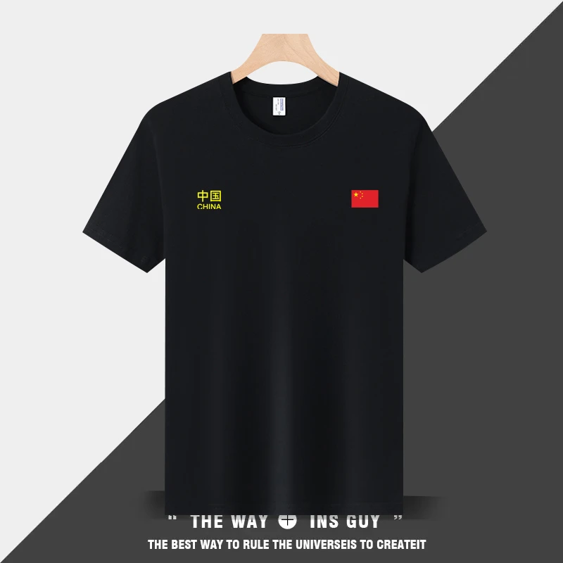 中国队China运动t恤短袖男女夏季休闲半截袖运动半袖上衣短袖T恤