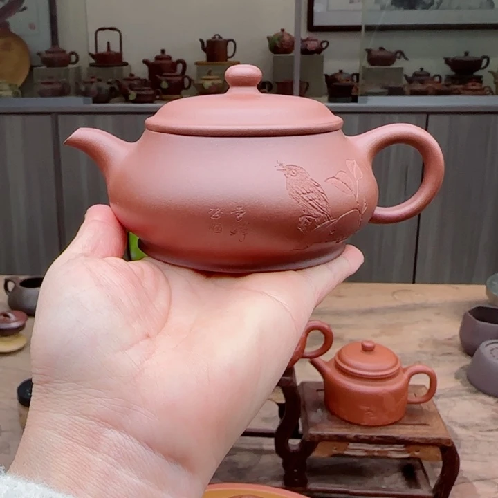 紫砂茶壶底槽清200 c C双工夫妻作品