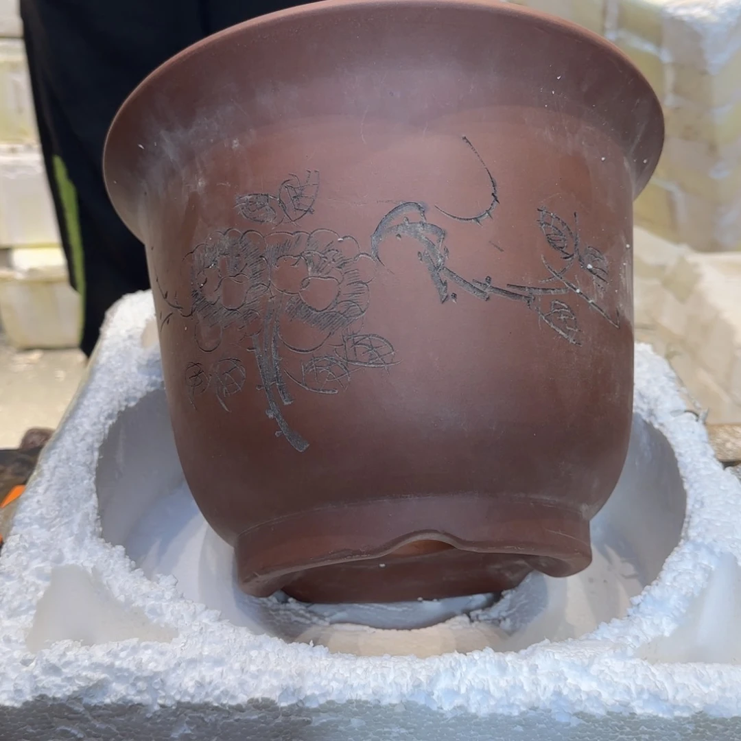 紫砂花盆瑕疵是不
