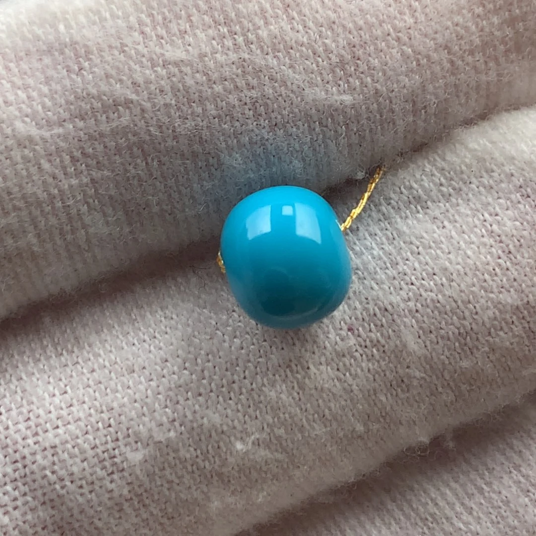 绿松石未镶嵌发饰7.8mm