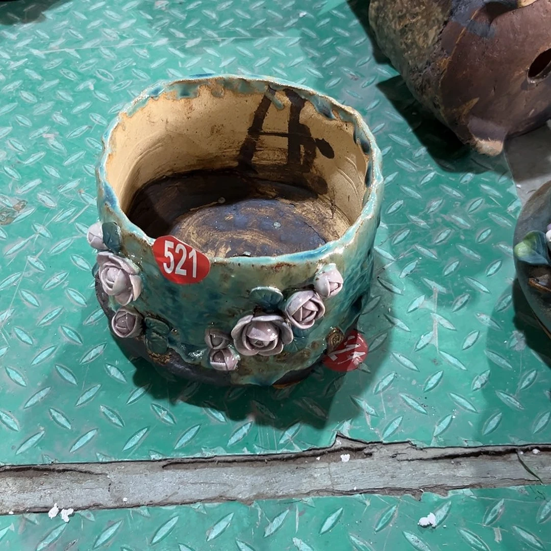 微瑕521 号陶然花器手工花盆