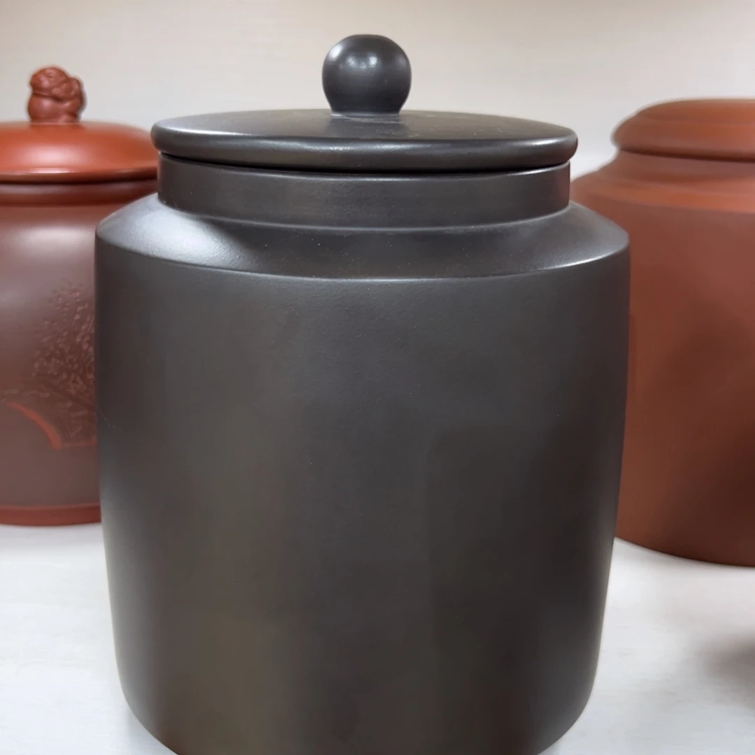 紫砂茶叶罐紫砂茶叶茶