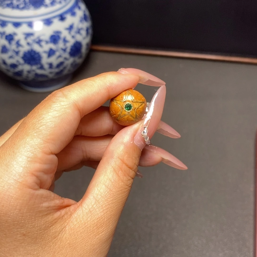 凤眼菩提手串逗**?尼泊尔