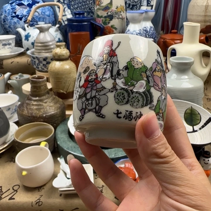 皆***非瓷片九古小酒杯哈哈好看