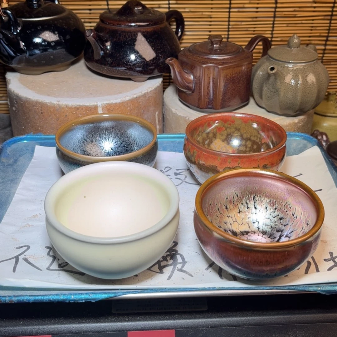 茶盏建窑建盏 微瑕作品