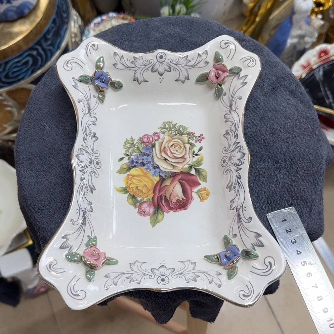 瓷片陶瓷工艺花瓶摆件