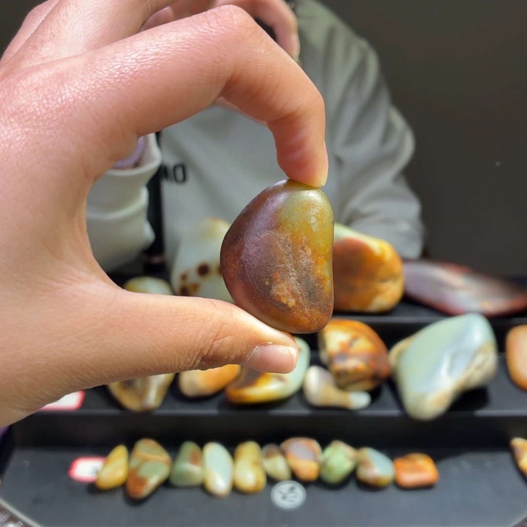 和田玉未镶嵌挂件35