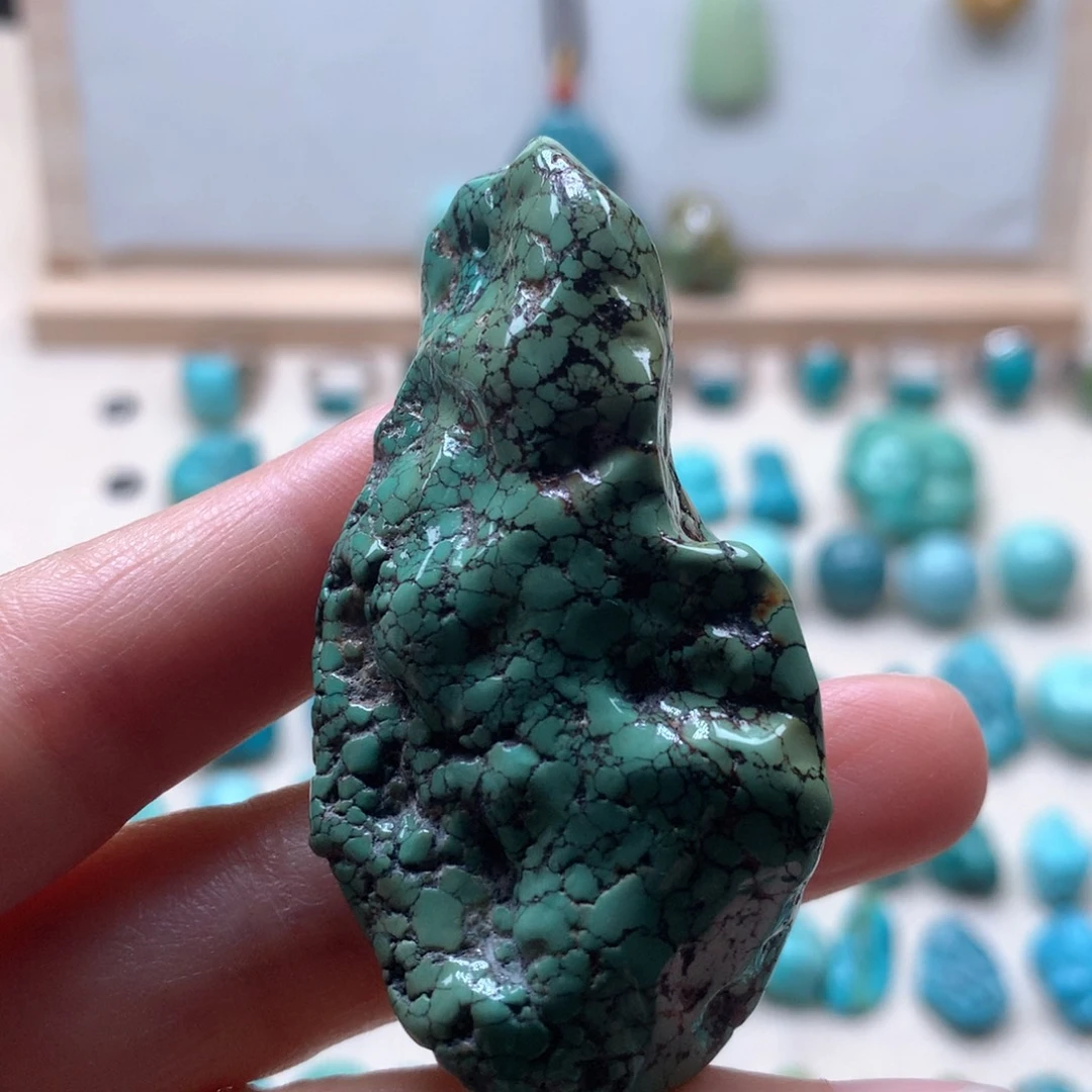 未镶嵌绿松石挂件