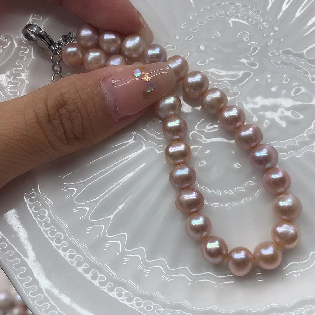 未镶嵌淡水珍珠7-8a8手链